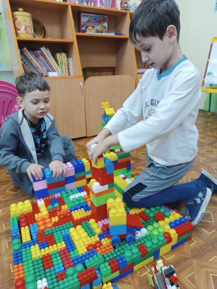 Конструирование из конструктора Полесье (11)
