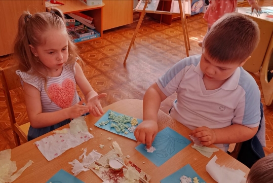 изготовление объёмной аппликации «Одуванчик» (1)