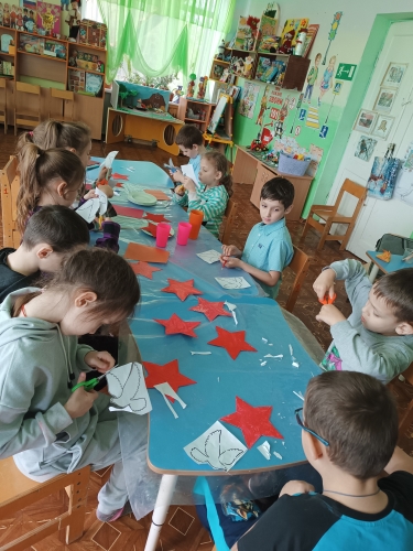 изготовление открытки ко Дню Победы (1)