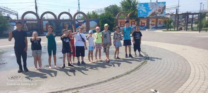 Активный отдых у фонтанов (2)