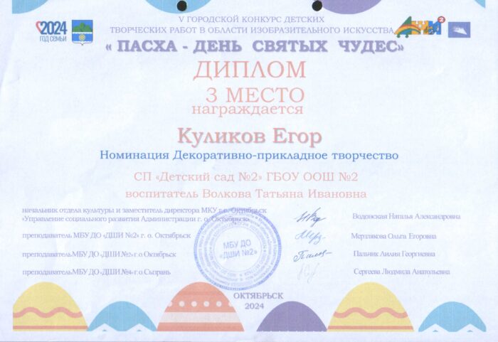 достижения пасха (10)