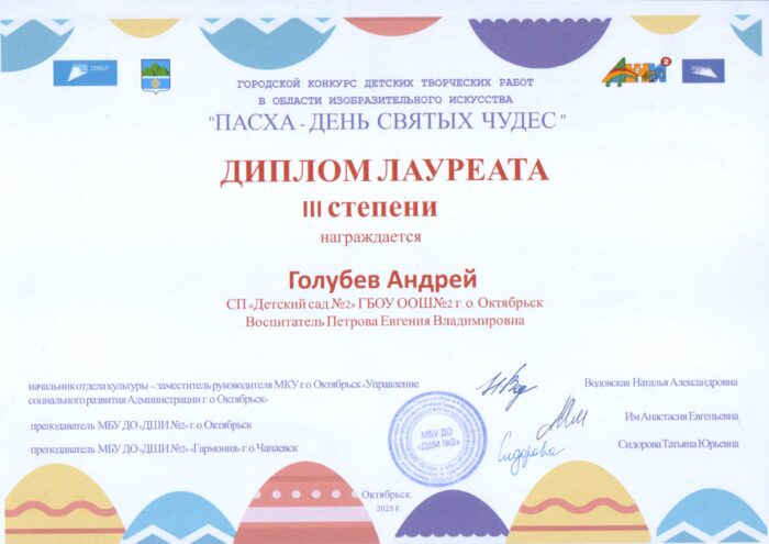 достижения пасха (4)