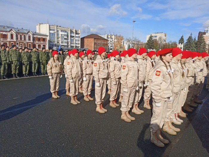 смотр юнармейских отрядов (2)