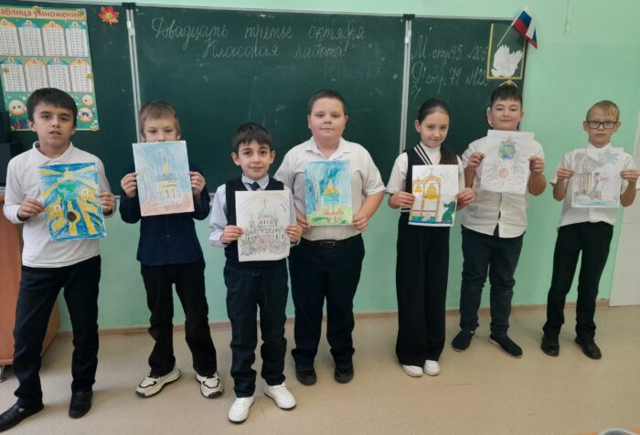 участие в школьном этапе окружного конкурса рисунков «Красота божьего мира». (1)