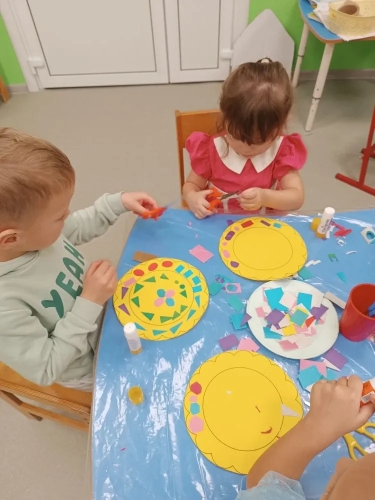 Аппликации «Тарелочки для Федоры» (3)