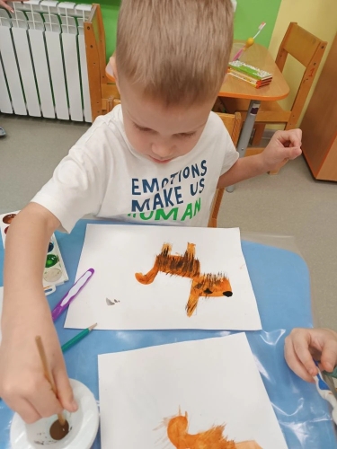 Занятие по рисованию Собачка (7)