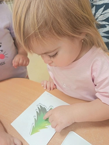 Лепка «Ёлочки в снегу» (2)