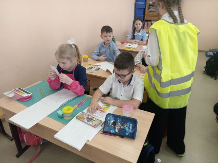 Акция «Закладки ПДД для 1 класса (2)