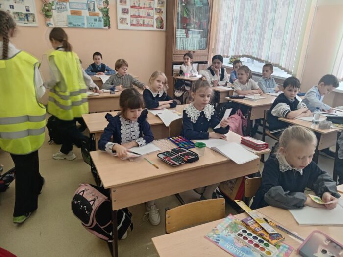 Акция «Закладки ПДД для 1 класса (4)