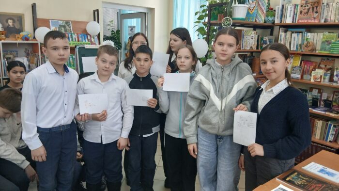 Участие 6 класса в акции «Читаем о блокаде» (5)