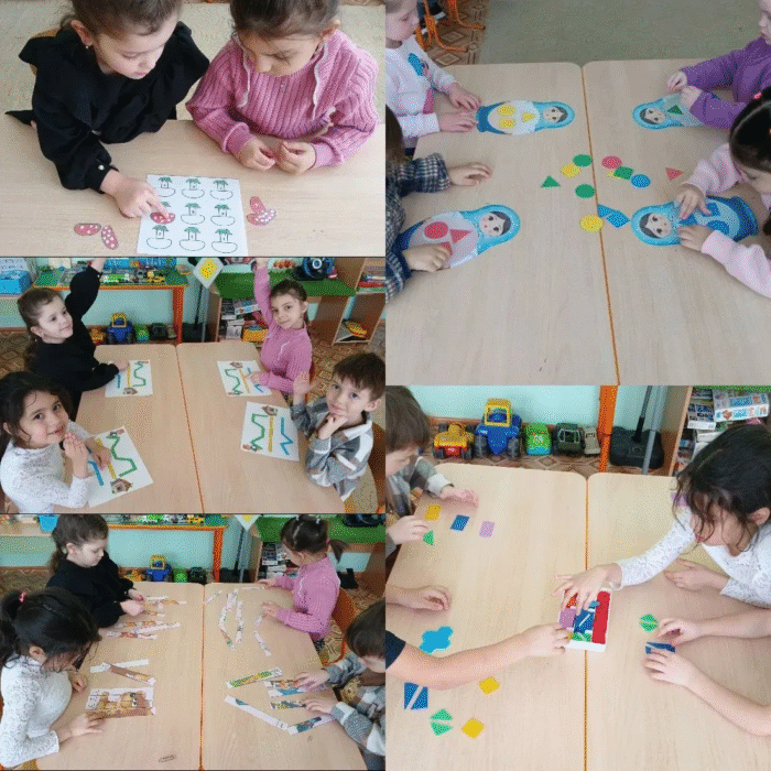 занятие по математике