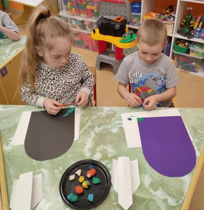 аппликация космос (2)