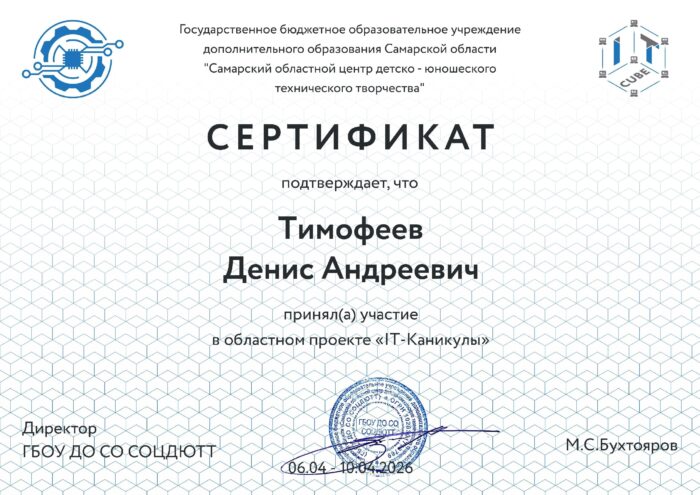 сертификаты областной проект «IT каникулы» (9)