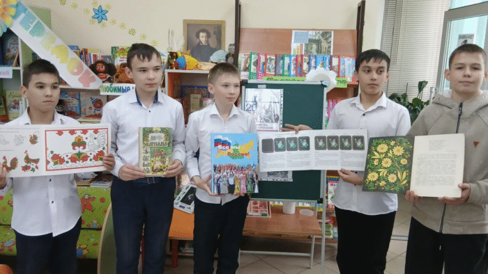 6 класс в библиотеке (5)
