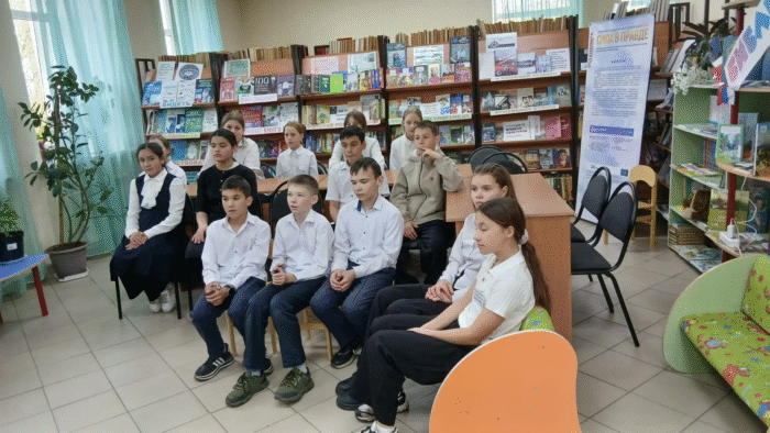 6 класс в библиотеке (8)