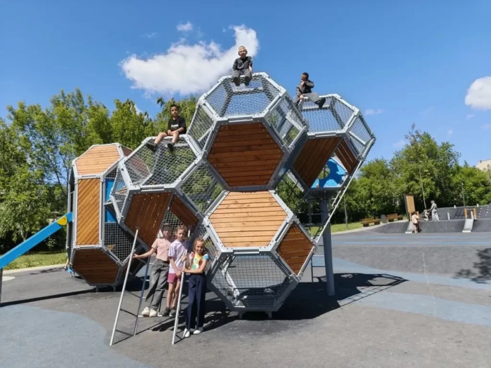 Отдых в городском парке. (9)